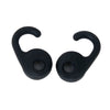 Black Ear Hook Ear Bud Gels Set for Jabra EASYGO / EASYCALL / CLEAR / TALK Bluetooth Headset