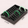 Bangle Bracelet Trays with 20 Slot Inserts for Jewelry Display Holder Black