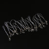 20pcs DIY Mobile Cellphone Keychain Lanyard Charms DIY Rope Silver