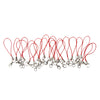 20pcs DIY Mobile Cellphone Keychain Lanyard Charms DIY Rope Red