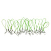 20pcs DIY Mobile Cellphone Keychain Lanyard Charms DIY Rope Green