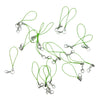 20pcs DIY Mobile Cellphone Keychain Lanyard Charms DIY Rope Green