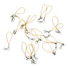 20pcs DIY Mobile Cellphone Keychain Lanyard Charms DIY Rope Yellow