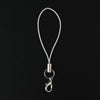20pcs DIY Mobile Cellphone Keychain Lanyard Charms DIY Rope White