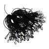 100pcs Cell Phone Braided Lanyard Cords DIY Rope Lariat Straps Black