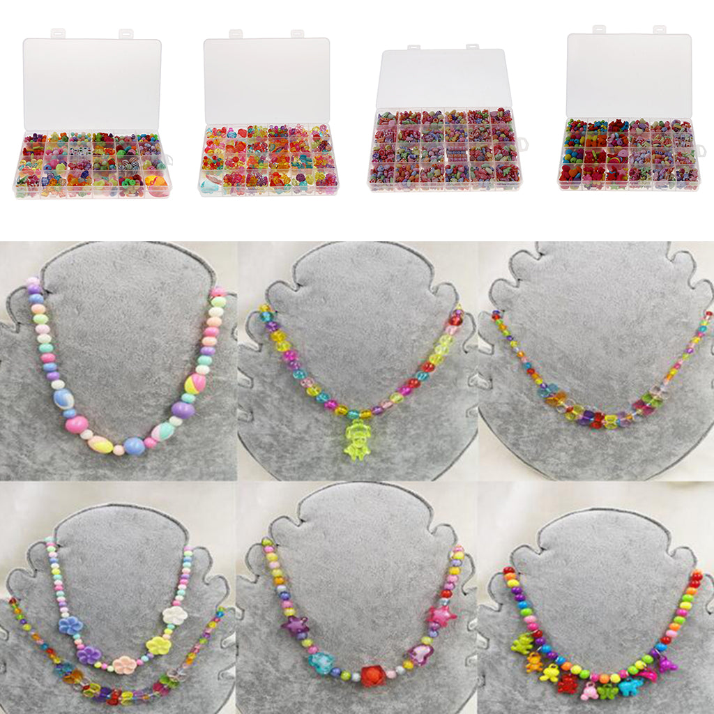 Creative Pop Beads DIY Art Crafts Jewelry Kit Girls Toy Gift Crystal