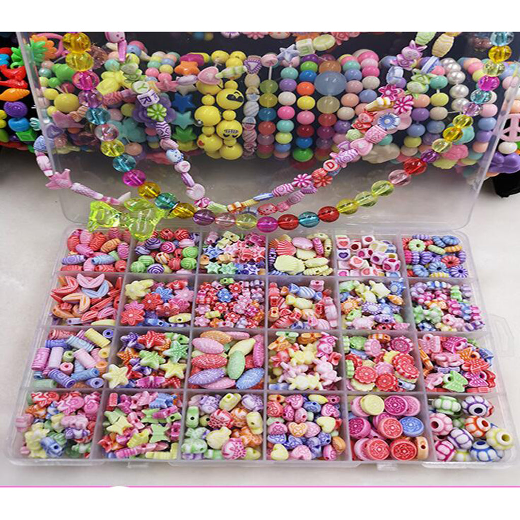 Creative Pop Beads DIY Art Crafts Jewelry Kit Girls Toy Gift Ocean Matte