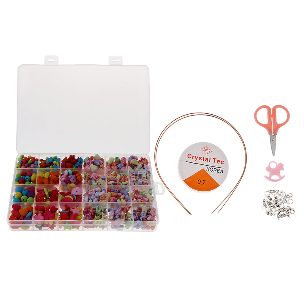 Creative Pop Beads DIY Art Crafts Jewelry Kit Girls Toy Gift Ocean Matte