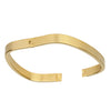 Stainless Steel Couples Bracelet Cuff Bangle Square Wristband Gold 8mm