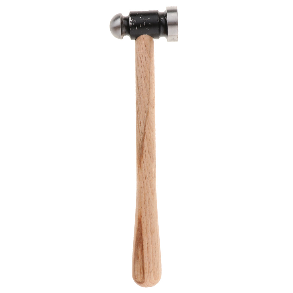 Multifunction Iron Wooden Handles Hammer Tool for Jewelry Making Design 34mm