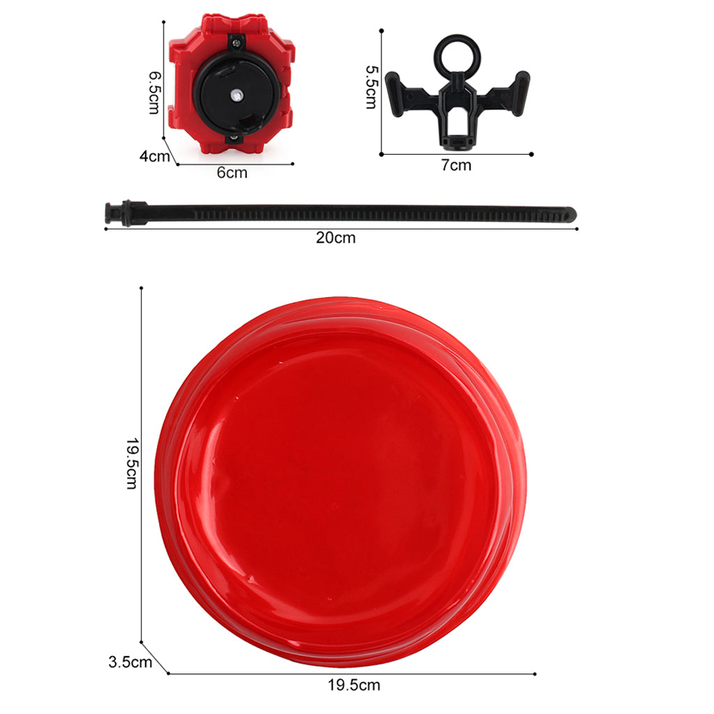 Explosive Gyroscope Set Rapidity Fight Masters Launcher Grip Set C