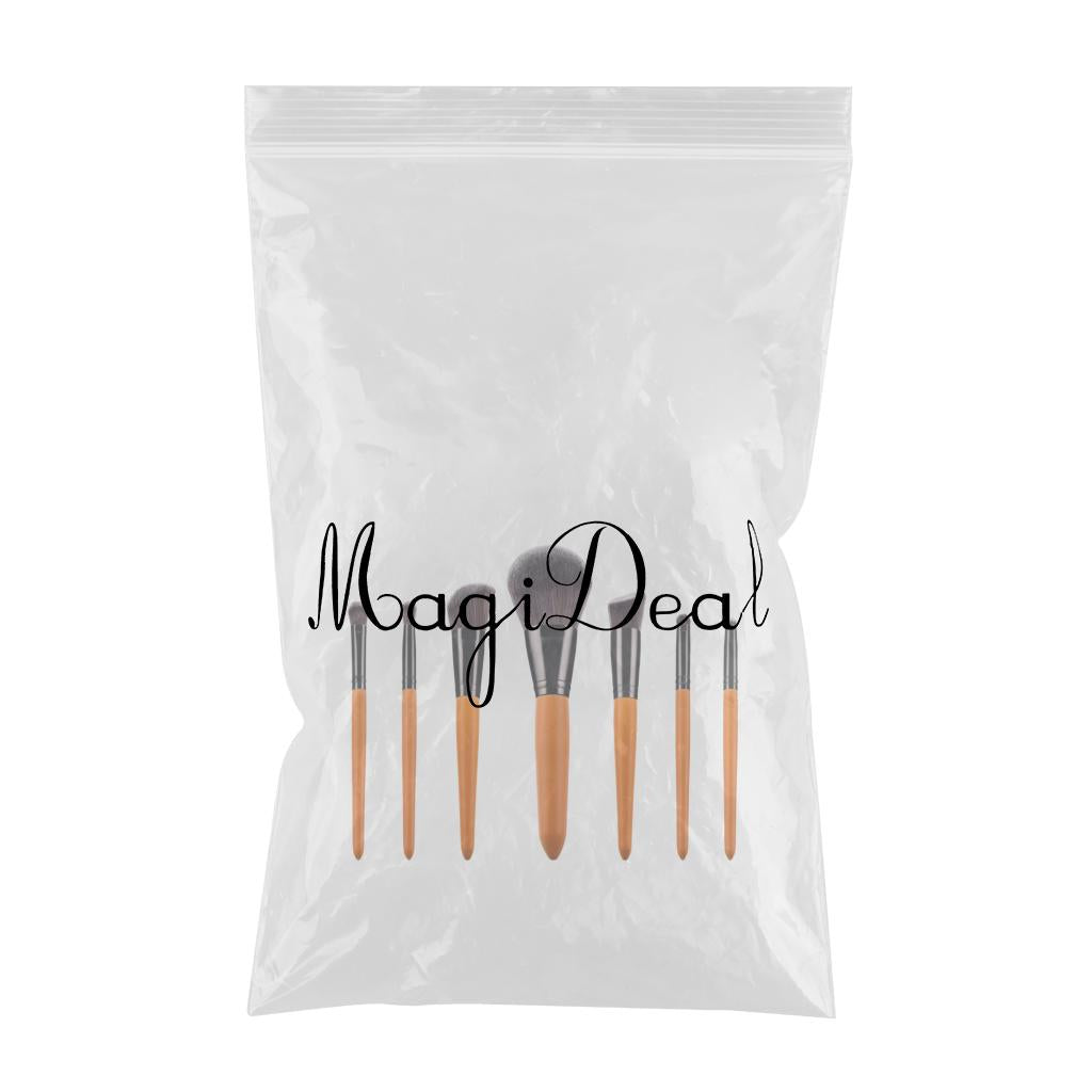 7Pcs Kabuki Makeup Brushes Set Foundation Blush Face Powder Eye Shadow Brush