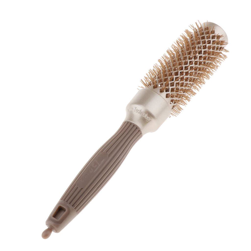 Professional Ceramic Round Hair Brush Curling Hair Comb Styling Tool 03