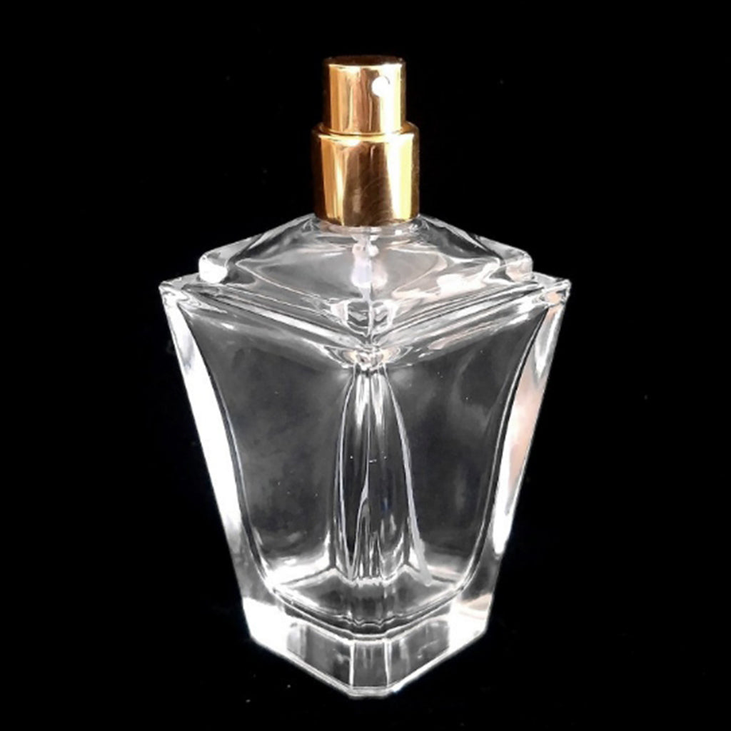 Empty Glass Perfume Fragrance Bottle Aftershave Atomizer Spray Container 2oz