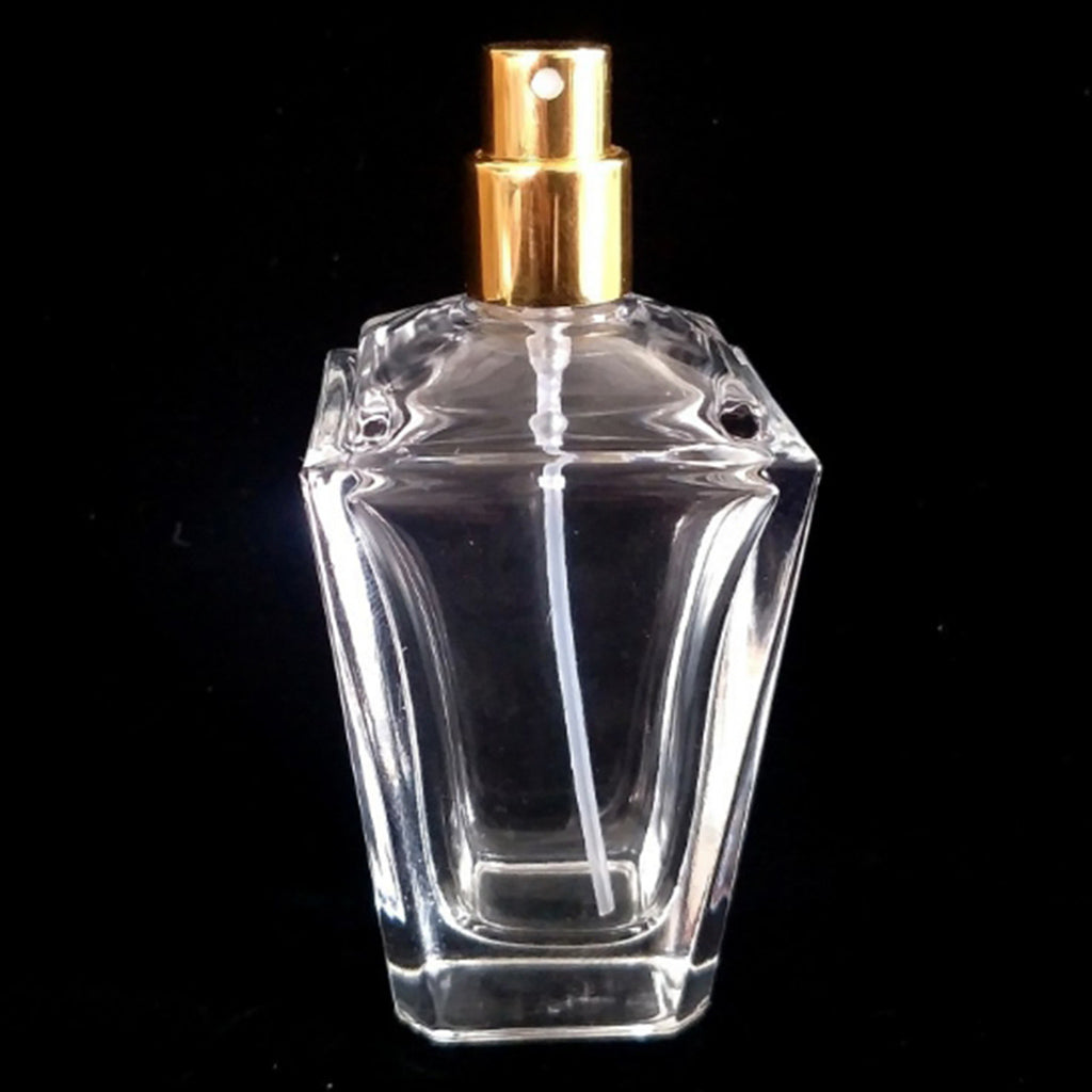 Empty Glass Perfume Fragrance Bottle Aftershave Atomizer Spray Container 2oz