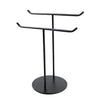 Freestanding Scarves Necklace Jewelry Display Stand Holder Rack Shelf Black