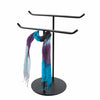 Freestanding Scarves Necklace Jewelry Display Stand Holder Rack Shelf Black