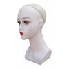 Stable Women Mannequin Head Wig Hat Jewelry Display Model Stands Red Lip