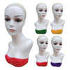 Female Mannequin Head Manikin Bust Stand for Wig Hat Jewelry Display Red