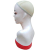 Female Mannequin Head Manikin Bust Stand for Wig Hat Jewelry Display Red