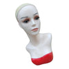 Female Mannequin Head Manikin Bust Stand for Wig Hat Jewelry Display Red