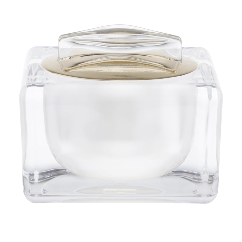 Empty Acrylic Cosmetic Jar Travel Cream Lotion Container with Inner Lid 50g