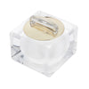 Empty Acrylic Cosmetic Jar Travel Cream Lotion Container with Inner Lid 50g