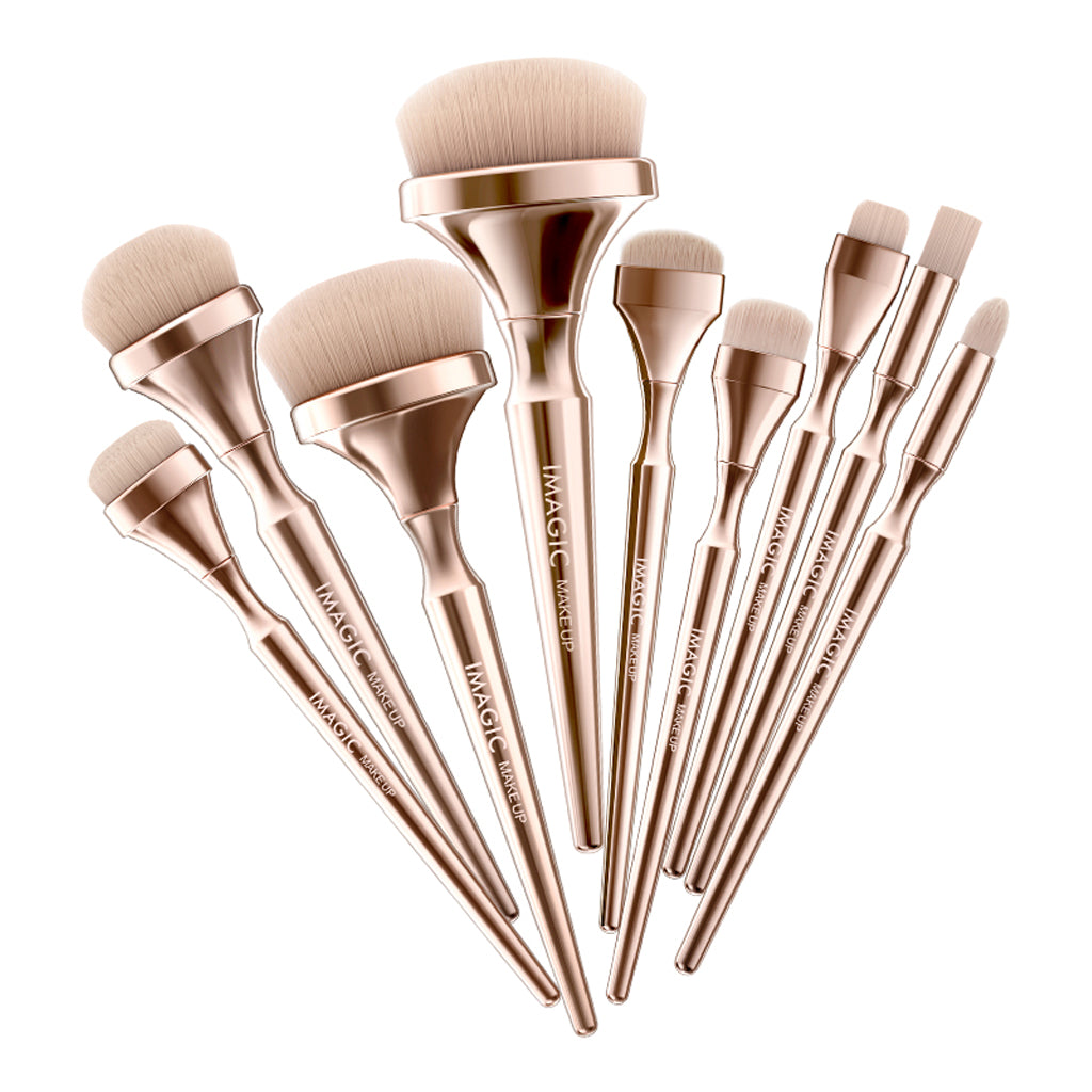 9x Soft Makeup Cosmetic Brushes Set Foundation Blush Concealer Powder Brush