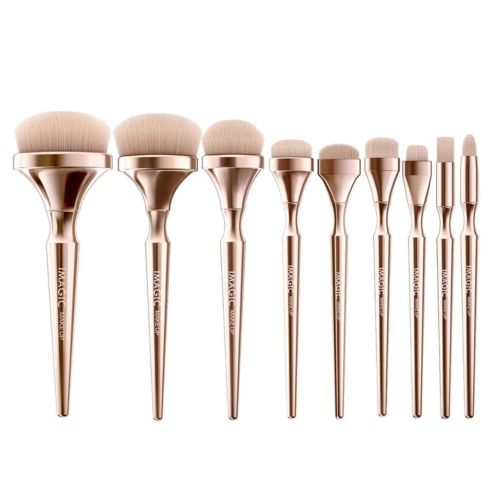 9x Soft Makeup Cosmetic Brushes Set Foundation Blush Concealer Powder Brush