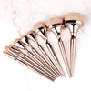 9x Soft Makeup Cosmetic Brushes Set Foundation Blush Concealer Powder Brush