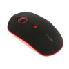 Rechargeable Wireless Mouse with 3 Button 1600DPI Game Mice for PC Red