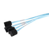 Mini SAS 36P SFF-8087 To 4 SATA 7Pin Hard Disk Cable Splitter Cord 0.5M