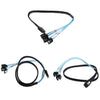 Mini SAS 36P SFF-8087 To 4 SATA 7Pin Hard Disk Cable Splitter Cord 0.5M