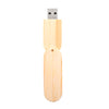 Wood Rotatable Mini USB 2.0 Flash Drive Thumb Drives Memory Stick 256GB