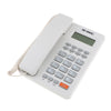 Corded Phone Home Office FSK/DTMF LCD Display REDLAL Line Telephone  White