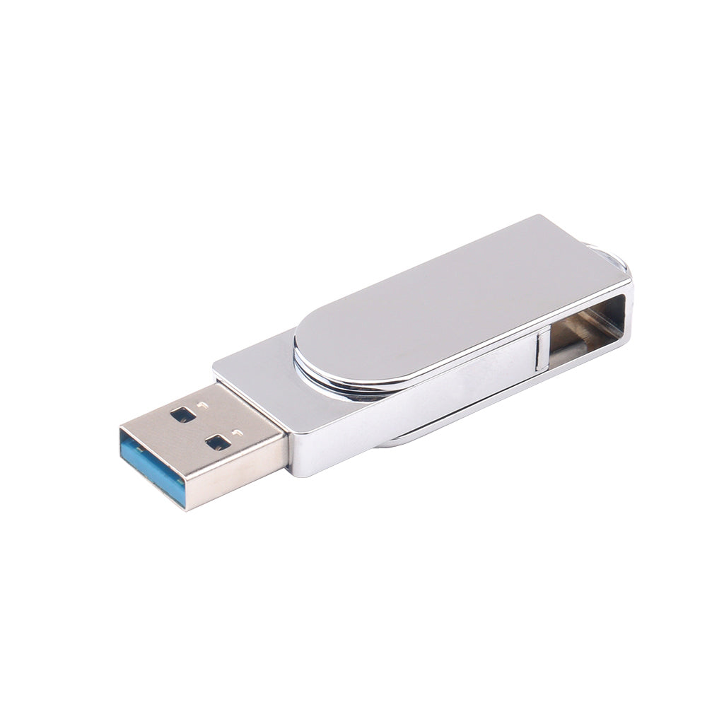 USB 3.0 Flash Drive Dual  Pen Drive USB Type-C U Disk Swivel Design  8GB