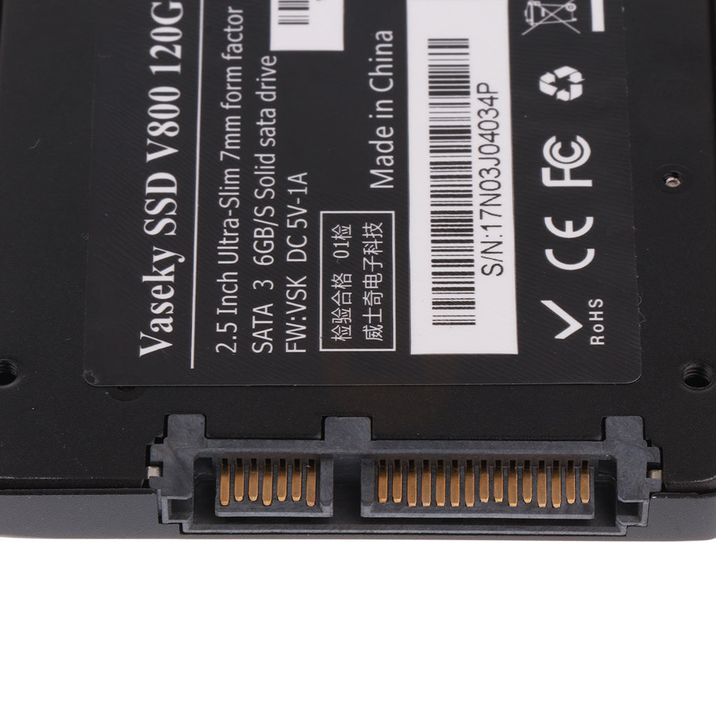 2.5" SATA III Internal Solid State Drive SSD Disk Hard Drive for Laptop 120G