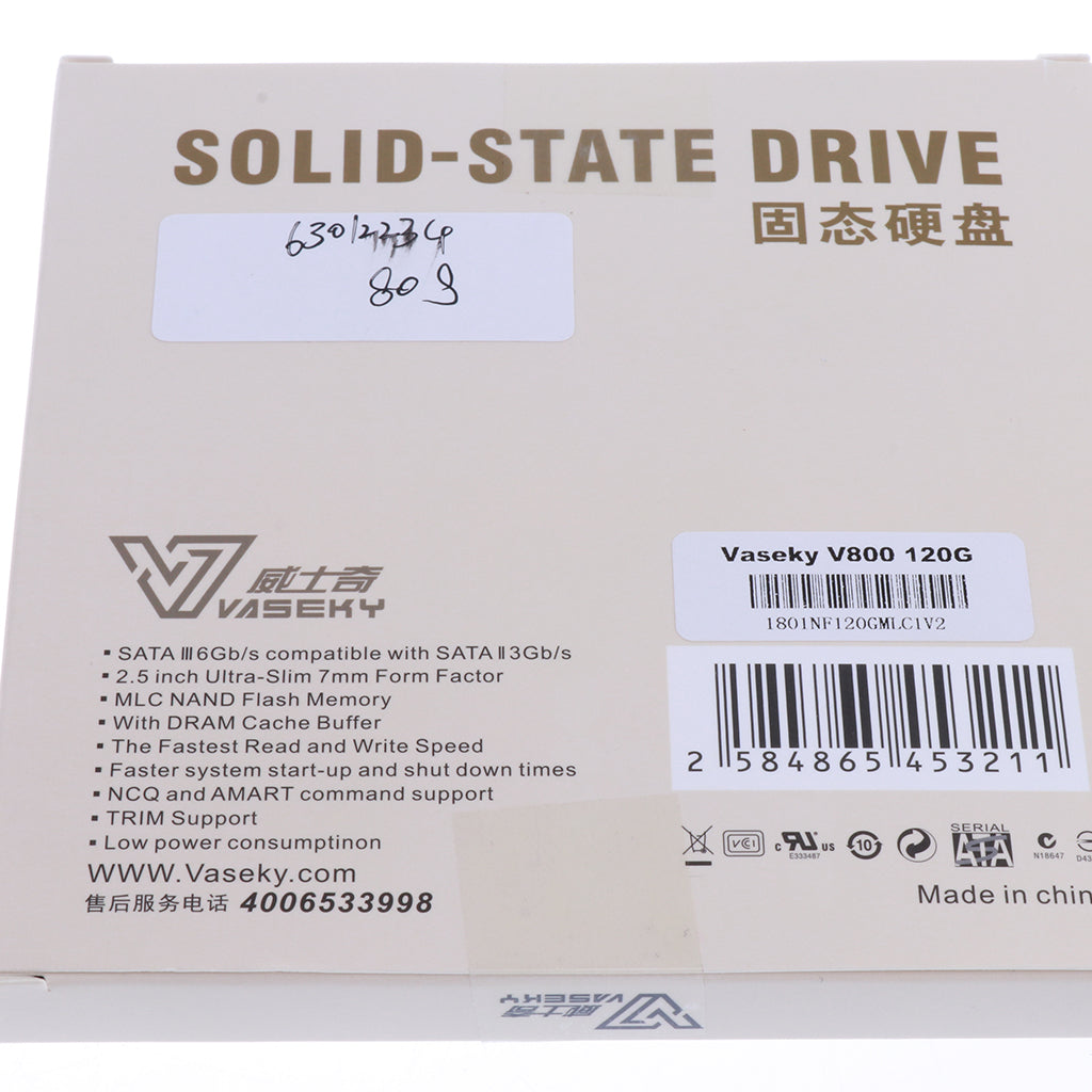 2.5" SATA III Internal Solid State Drive SSD Disk Hard Drive for Laptop 120G