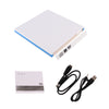 External USB3.0 Enclosure Case Optical Drive Cartridge for 12.7mm SATA Blue