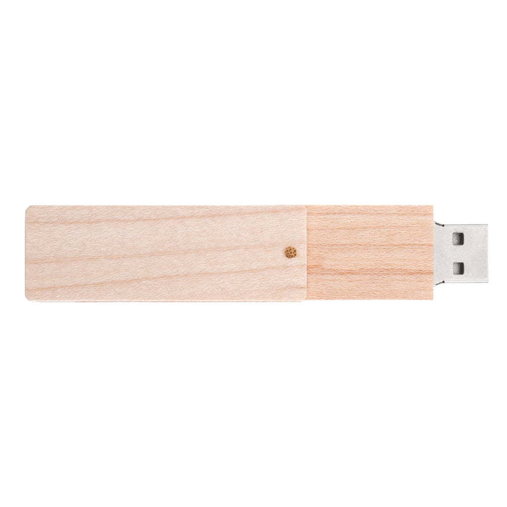 Rotatable Mini USB2.0 Flash Drive Thumb Pen Drives Memory Stick Wooden 16G