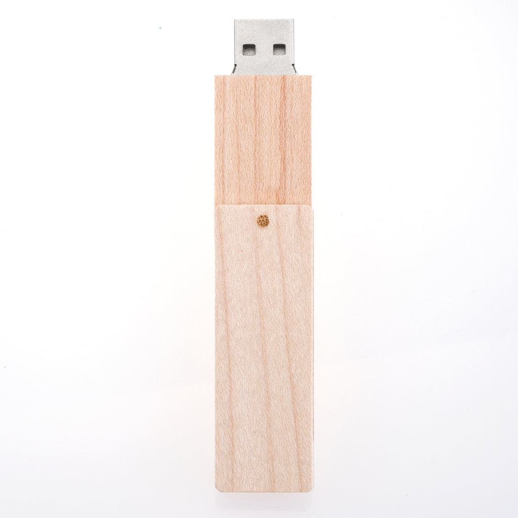 Rotatable Mini USB2.0 Flash Drive Thumb Pen Drives Memory Stick Wooden 16G