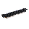 12 Ports CAT5e Patch Panel Surface/Wall Mount Bracket UTP LAN Ethernet 10in