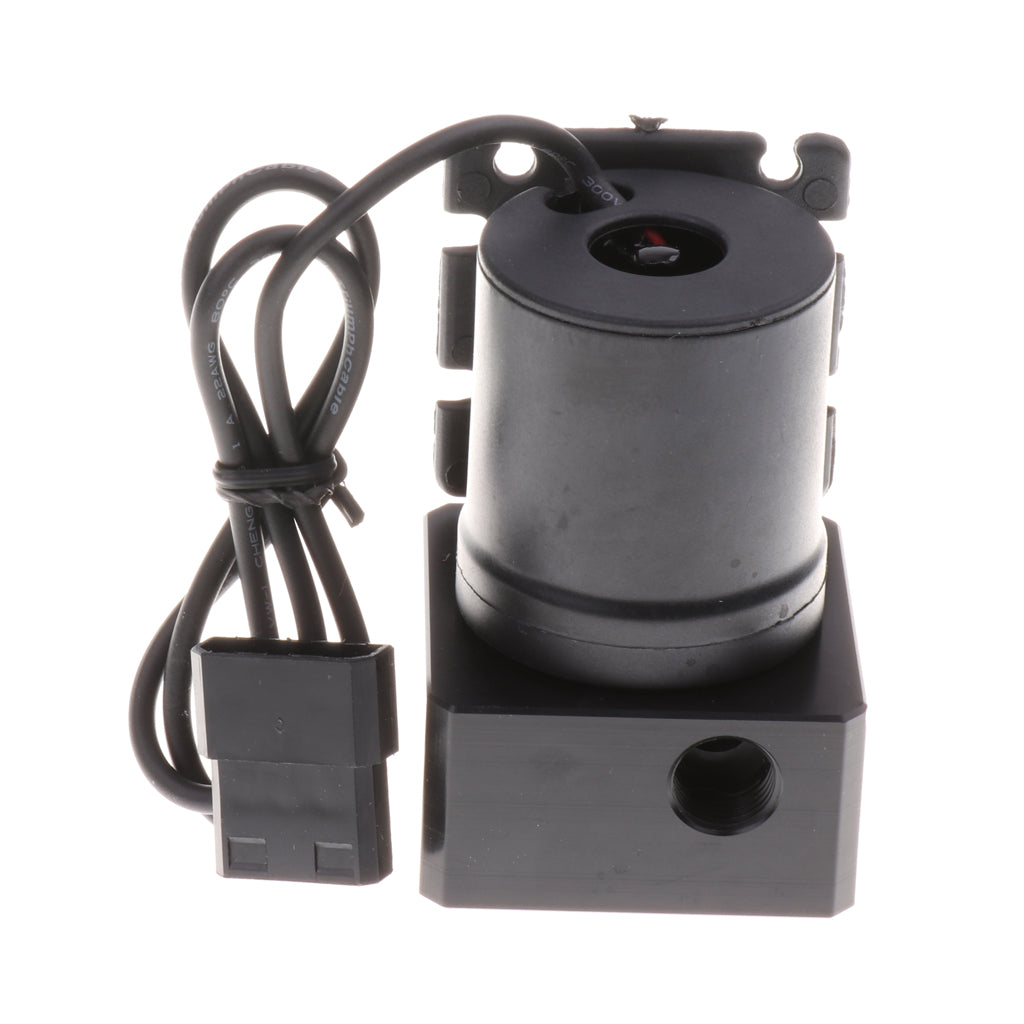 800L/H 19W DC 12V CPU Cooling Heat Exchanger Water Pump Tank Cooler 110MM