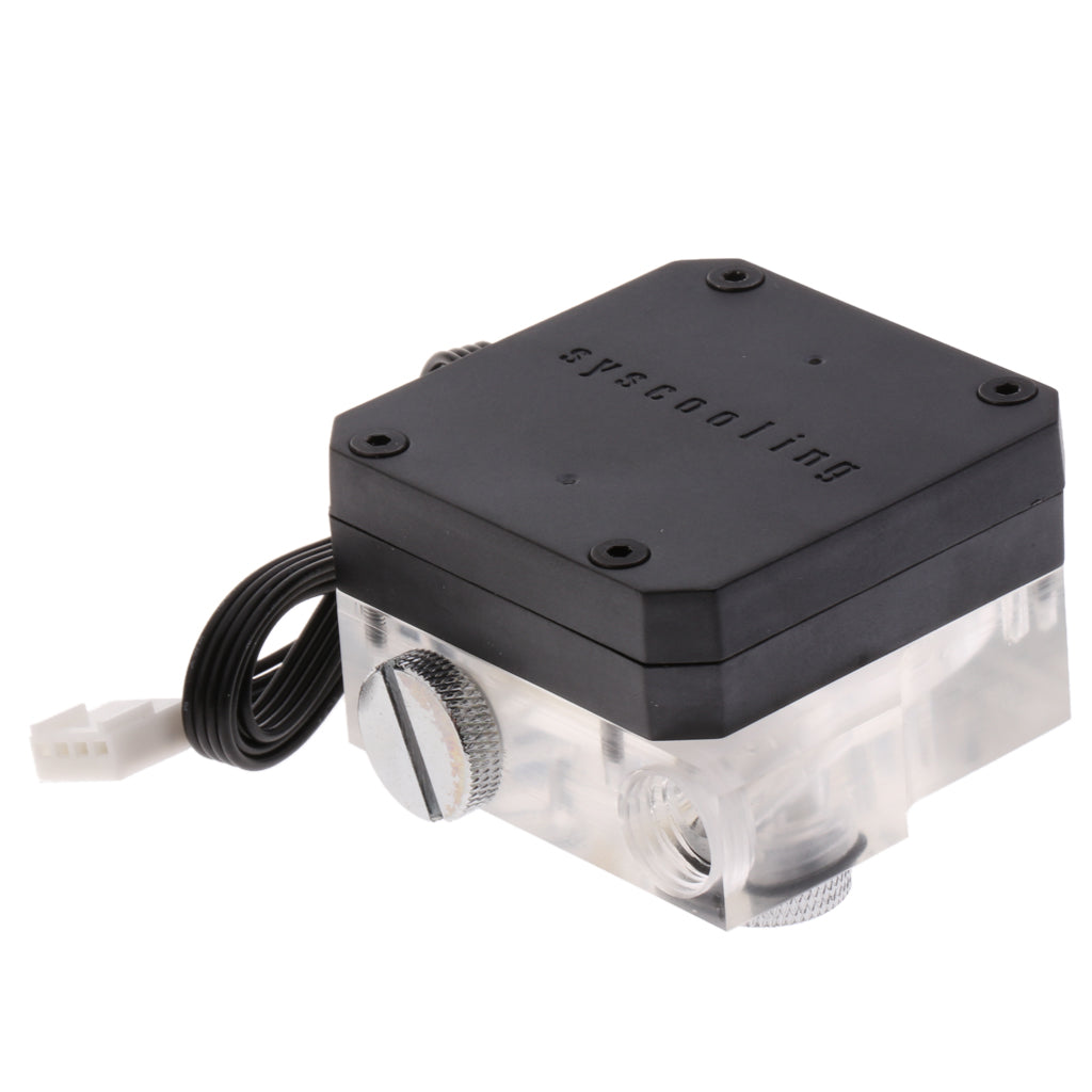 SC-P60A 450L/h Computer Warer Cool CPU Pump DDC Water-Pump DC12V Transparent