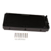 Aluminum Radiator Water Heat Exchanger 10Pipes for CPU 240mm Straight mouth