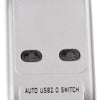 USB 2.0 Sharing Switch Selector 1 in 2 out Switcher Adapter For PC Printer