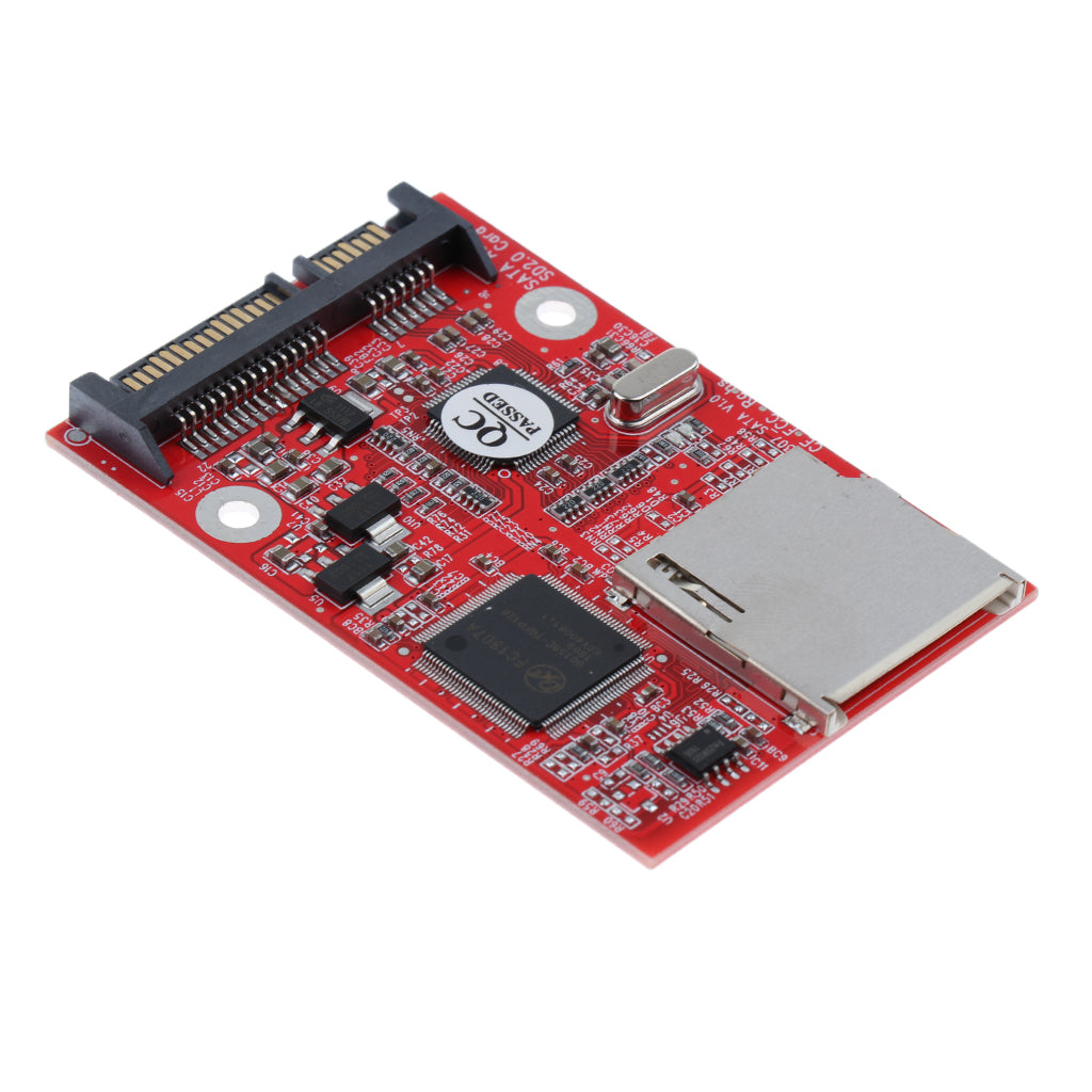 For SD SDHC MMC to SATA Adapter Converter Card