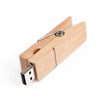 High-speed USB 2.0 Wooden Clip Designed Flash Drives Pen Drive U Disk 64G