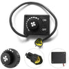 12/24V Parking Heater Control LCD Knob Controller Switch for Vehicles Truck