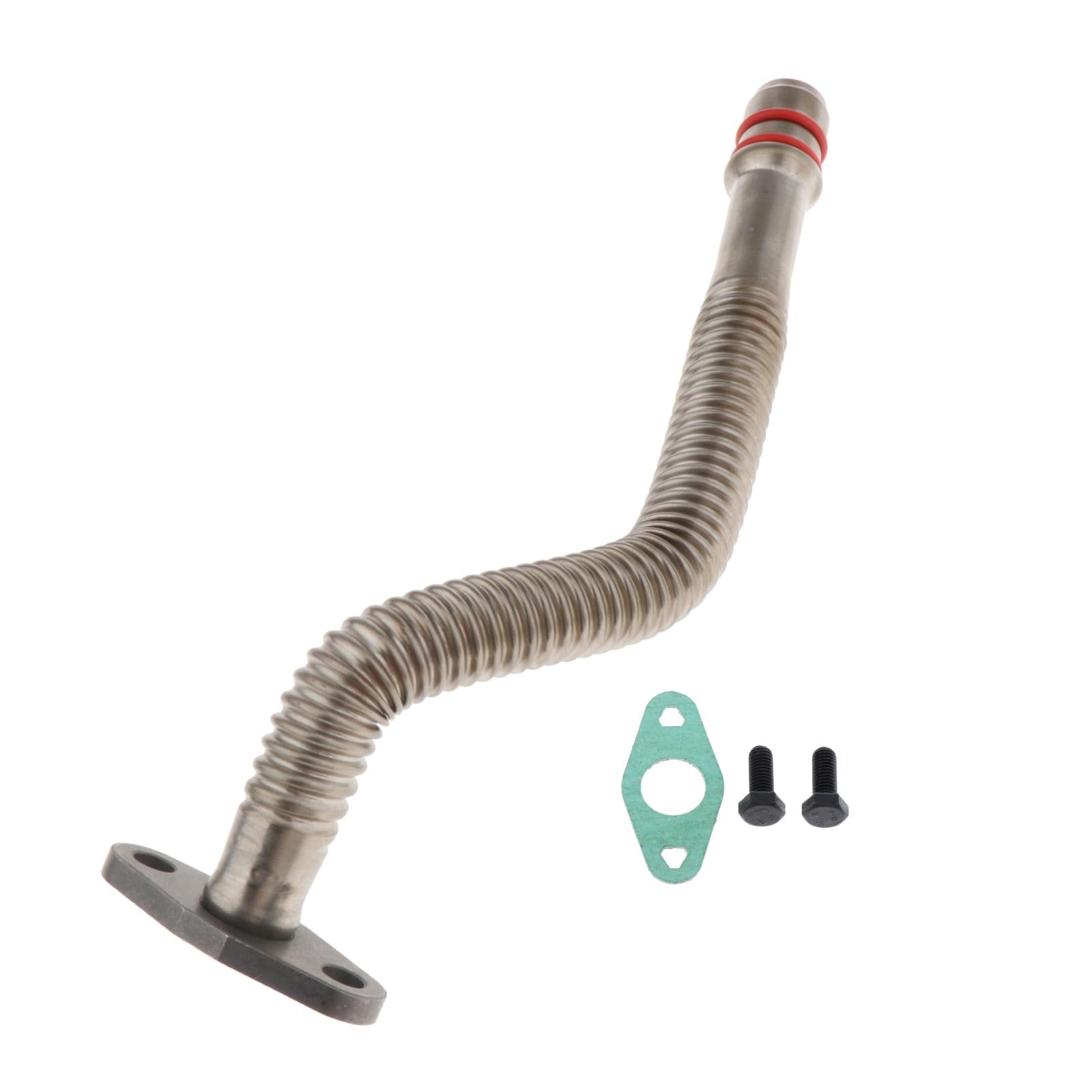 Turbo Oil Return Drain Line Tube Hose for Dodge Ram Cummins 2008-2018